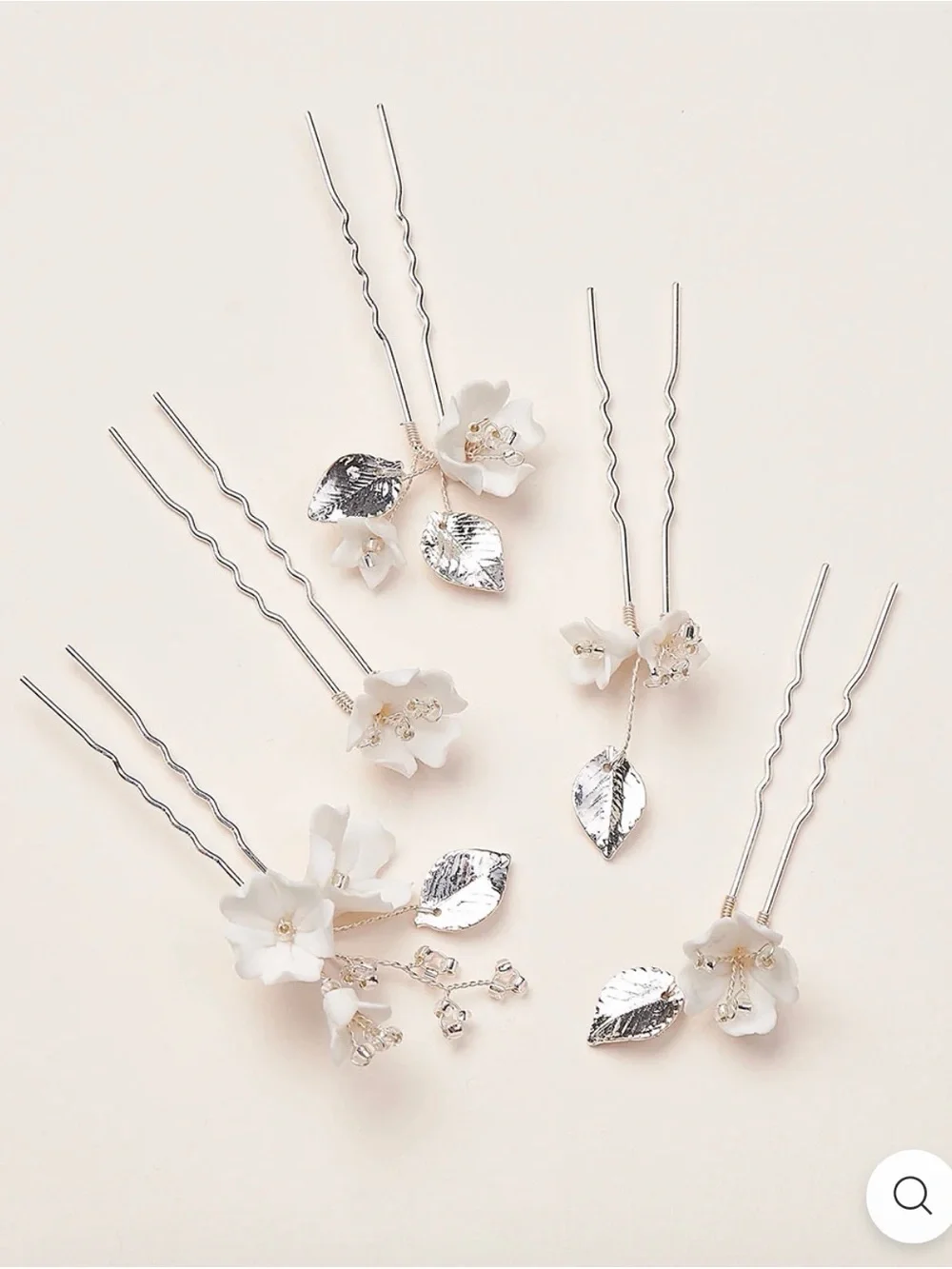 Dareth Colburn Floral Bridal Sara Hairpins